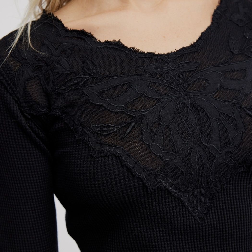 Free People Butterfly Cuff Black