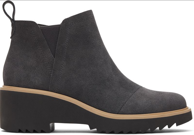 Toms Maude Forged Iron Suede