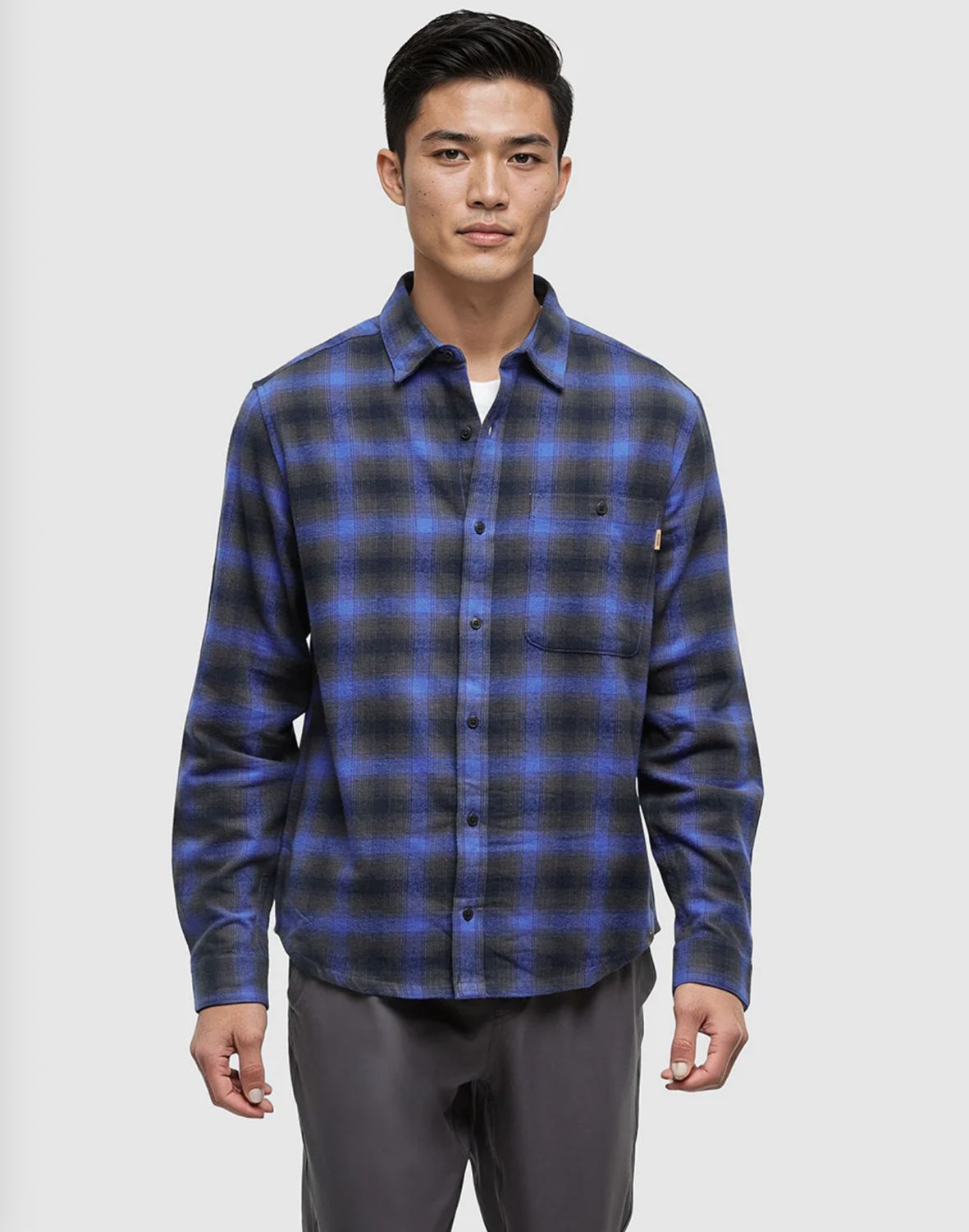 Tentree Forest Flannel Midnight