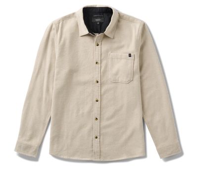 Roark Crossroads Organic Cotton Flannel Fossil