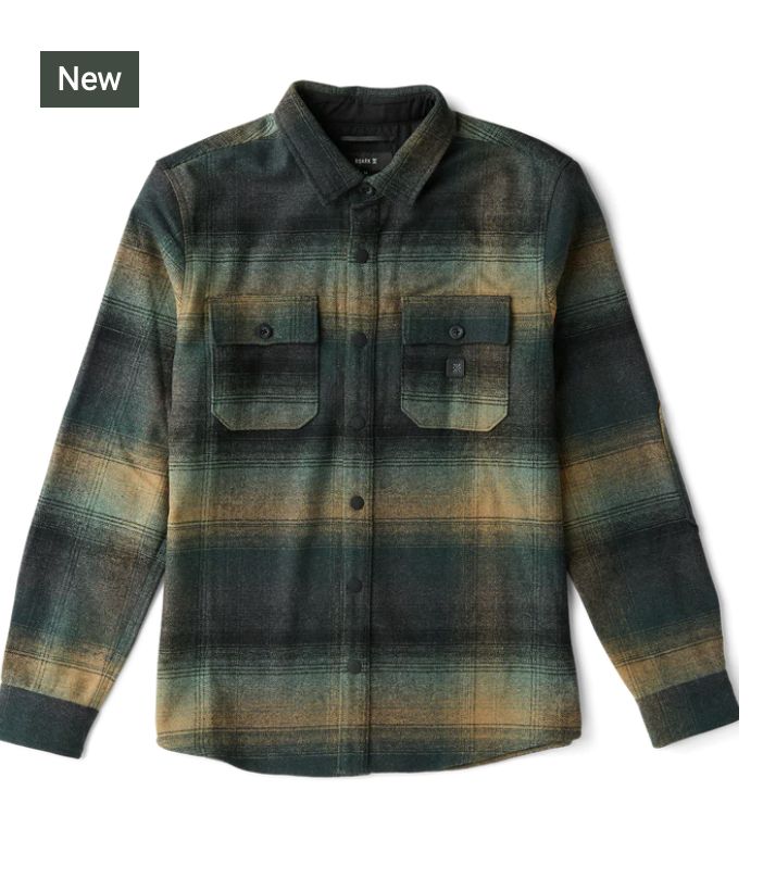 Roark Nordsman Long Sleeve Flannel Forest