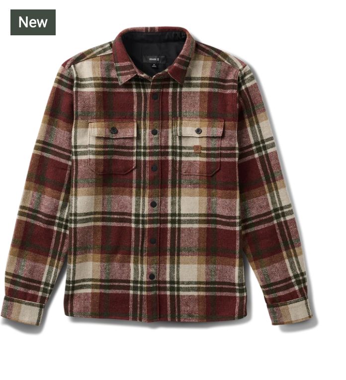 Roark Nordsman Long Sleeve Flannel Sangria