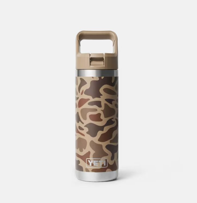 RAMBLER® 532 ML WATER BOTTLE  WITH COLOUR-MATCHED STRAW CAP Wetlands Camo