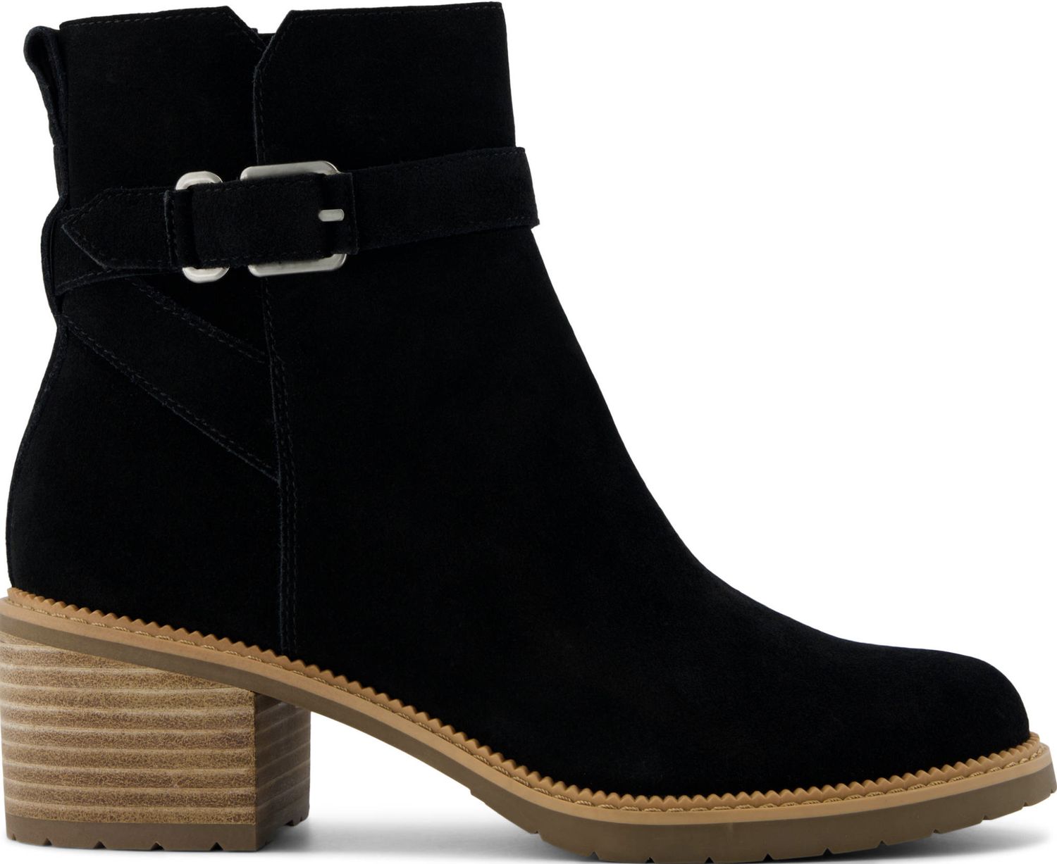 Toms Hailey Buckle Water Resistant Black