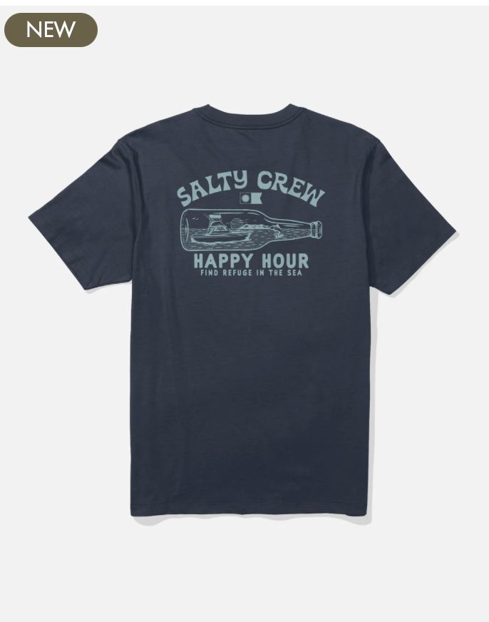 Salty Crew Bottle Rocket Tee - Navy