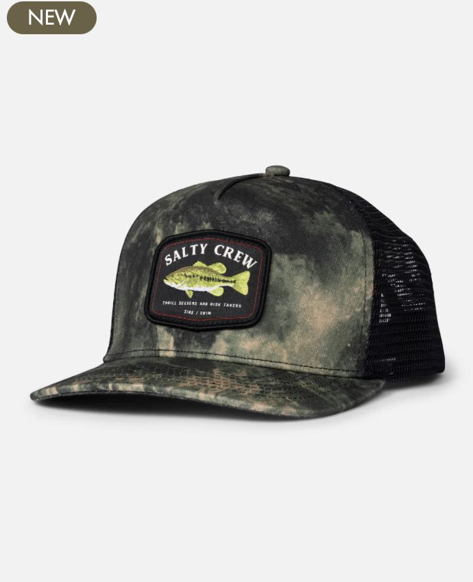 Salty Crew Bigmouth Trucker Hat - Deep Forest