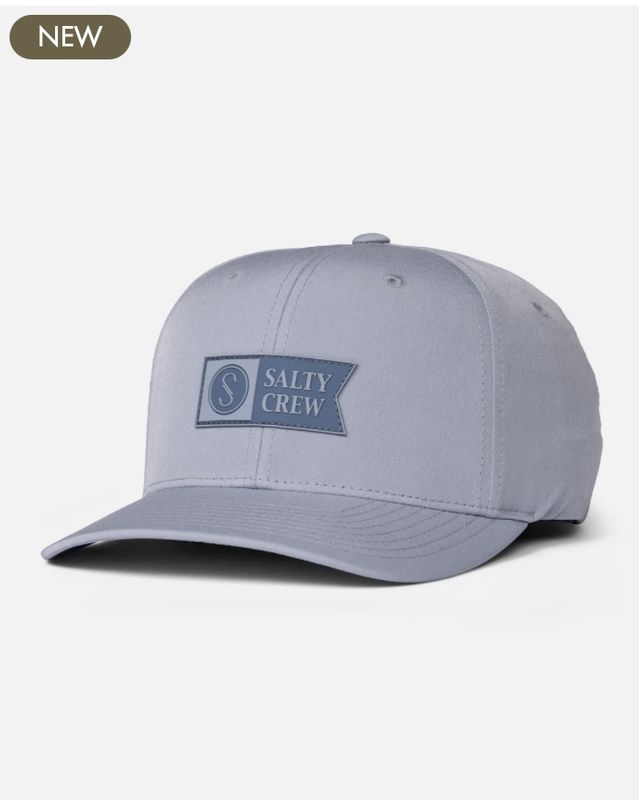 Salty Crew Apex Flexfit 6 Panel - Grey