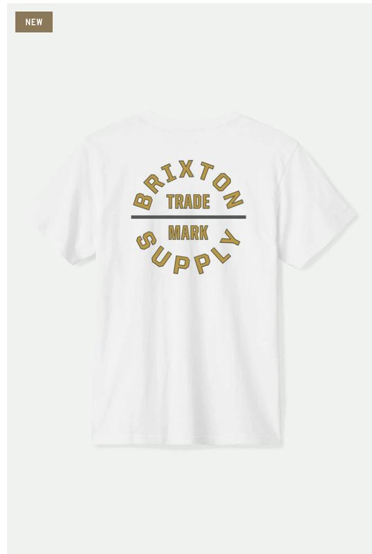 Brixton OATH V STANDARD T-SHIRT White