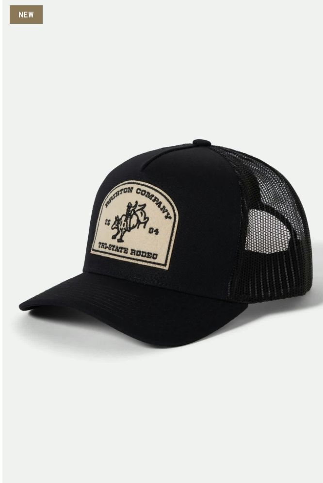 Brixton DANFORD NETPLUS® TRUCKER HAT Black