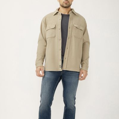 Silver Jeans Field Shirt Khaki