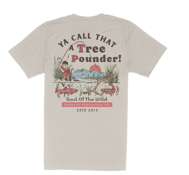 Sendero TREE POUNDER T-SHIRT Sand