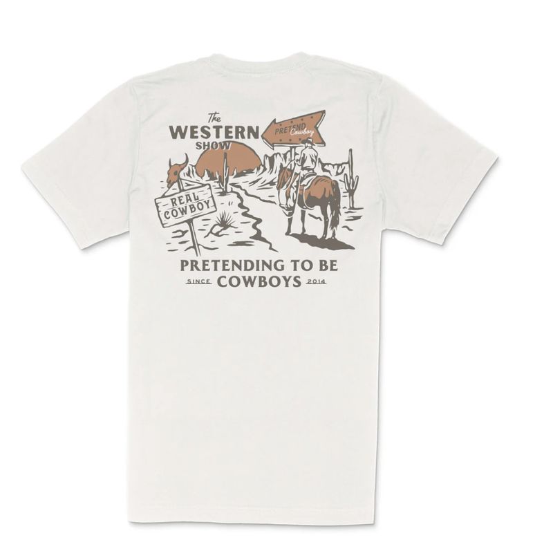 Sendero WESTERN SHOW T-SHIRT V White