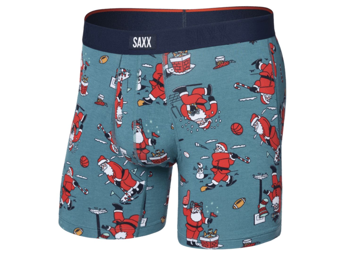 SAXX VIBE XTRA SOFT COMFORT BOXER BRIEF FLY  SANTATHALON-SEASCAPE