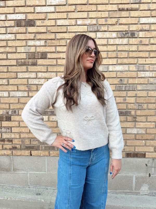 Lyla and Luxe Bows Sweater