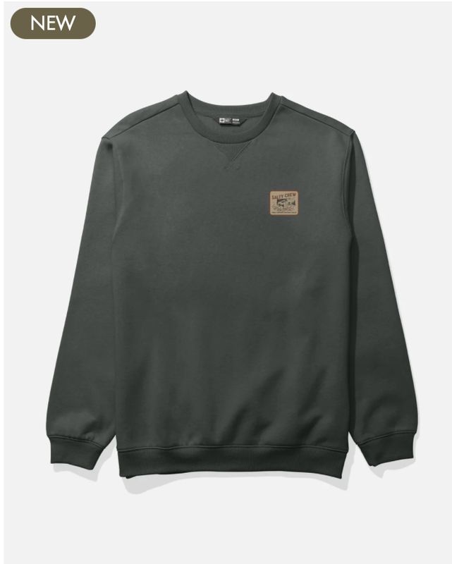Salty Crew Crafted Crew Fleece - Deep Forest