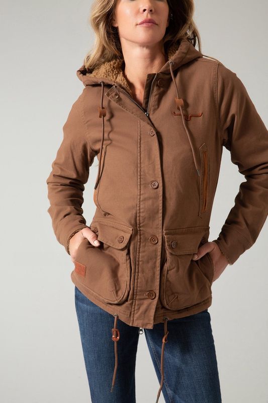 Kimes Ranch AWA WW Brown Jacket
