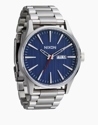 Nixon Sentry SS Silver Indigo