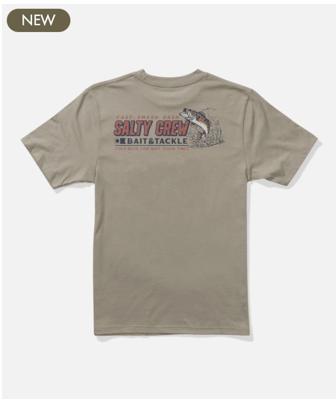 Salty Crew Live Bait Tee Kids Twig