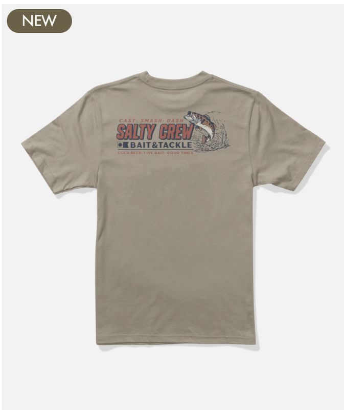 Salty Crew Live Bait Tee Kids Twig