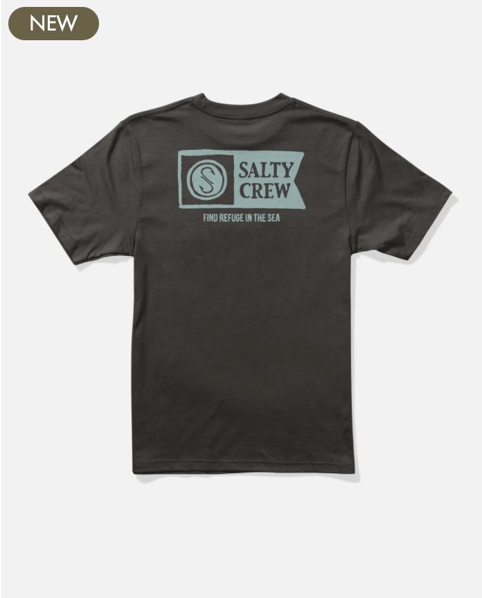 Salty Crew Scribble Boys SS Tee Black