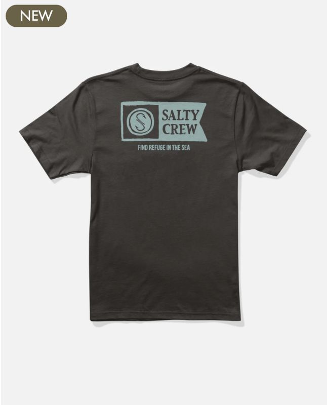Salty Crew Scribble Boys SS Tee Black