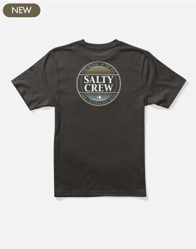 Salty Crew Simple Fade Boys LONGSLEEVE Black