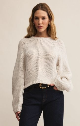 Z Supply Sheena Sweatshirt, Colour: TURTLE DOVE, Size: XS