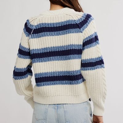 Free People Frankie Cable Stripe