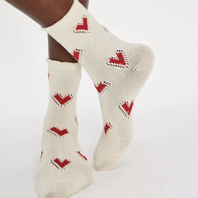 Free People Cupids Bow Socks