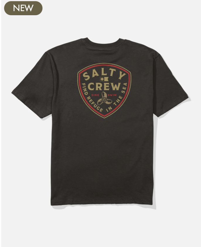 Salty Crew Rotor Classic Tee - Black