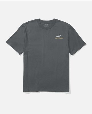 Salty Cast  Life Classic Tee  Charcoal