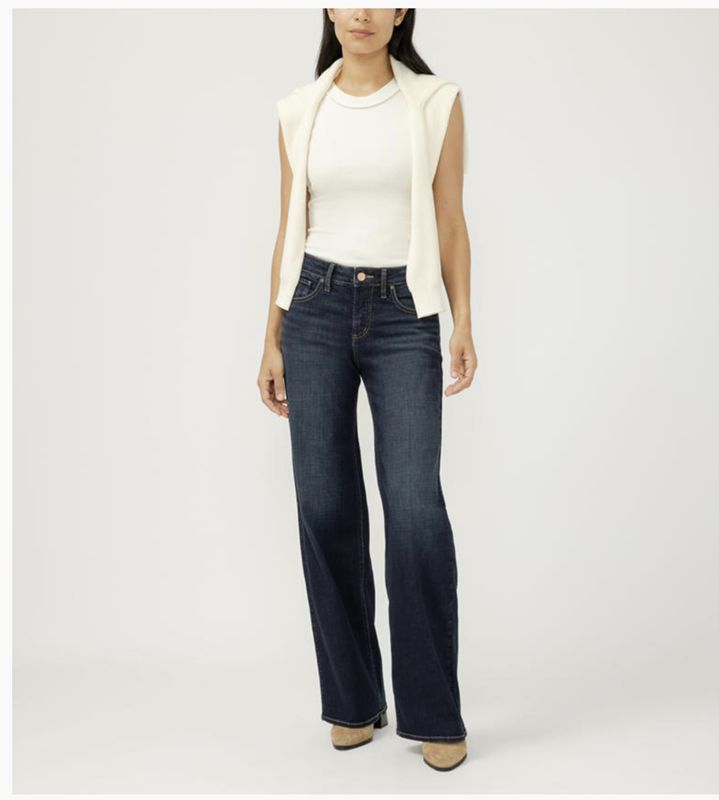 Silver Jeans Suki wide Leg 31I