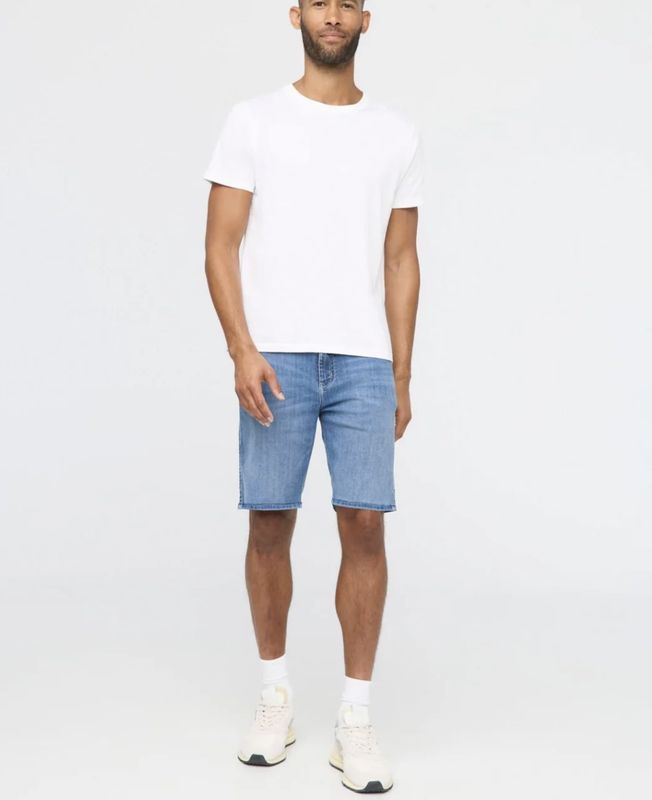 Duer Performance Denim Short - Vintage Seaside