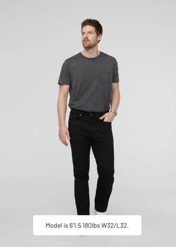 Duer No Sweat Straight - Black