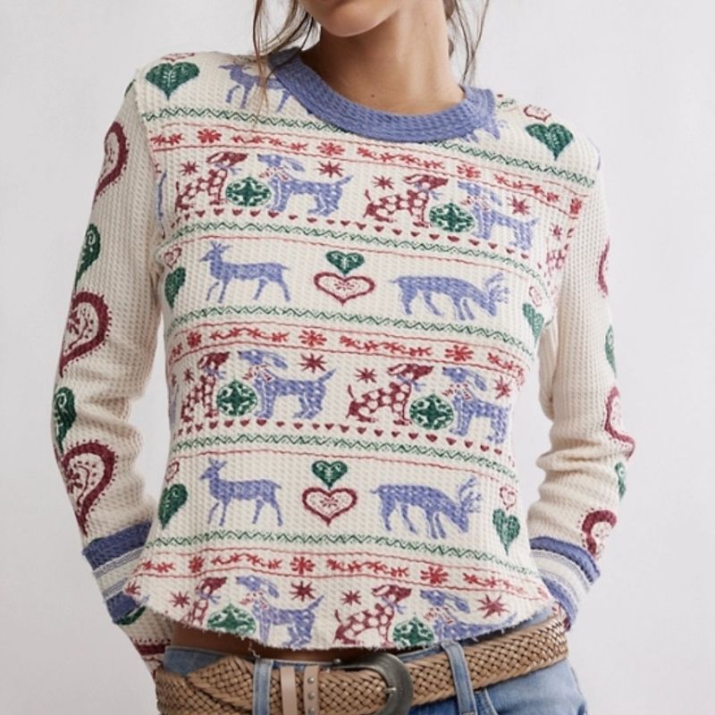 Free People Blissful Layering Tee