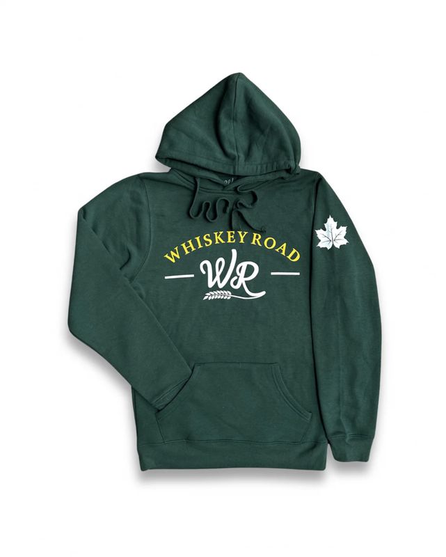 Whiskey Rd. FOREST GREEN GOLDEN SUMMIT HOODIE