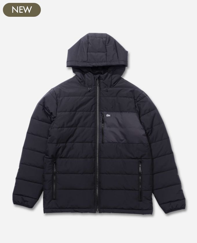 Salty Crew Barrier Hooded Jacket - Black