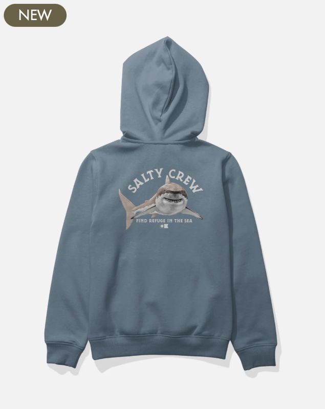 Salty Crew Lurking Boys Fleece - Slate