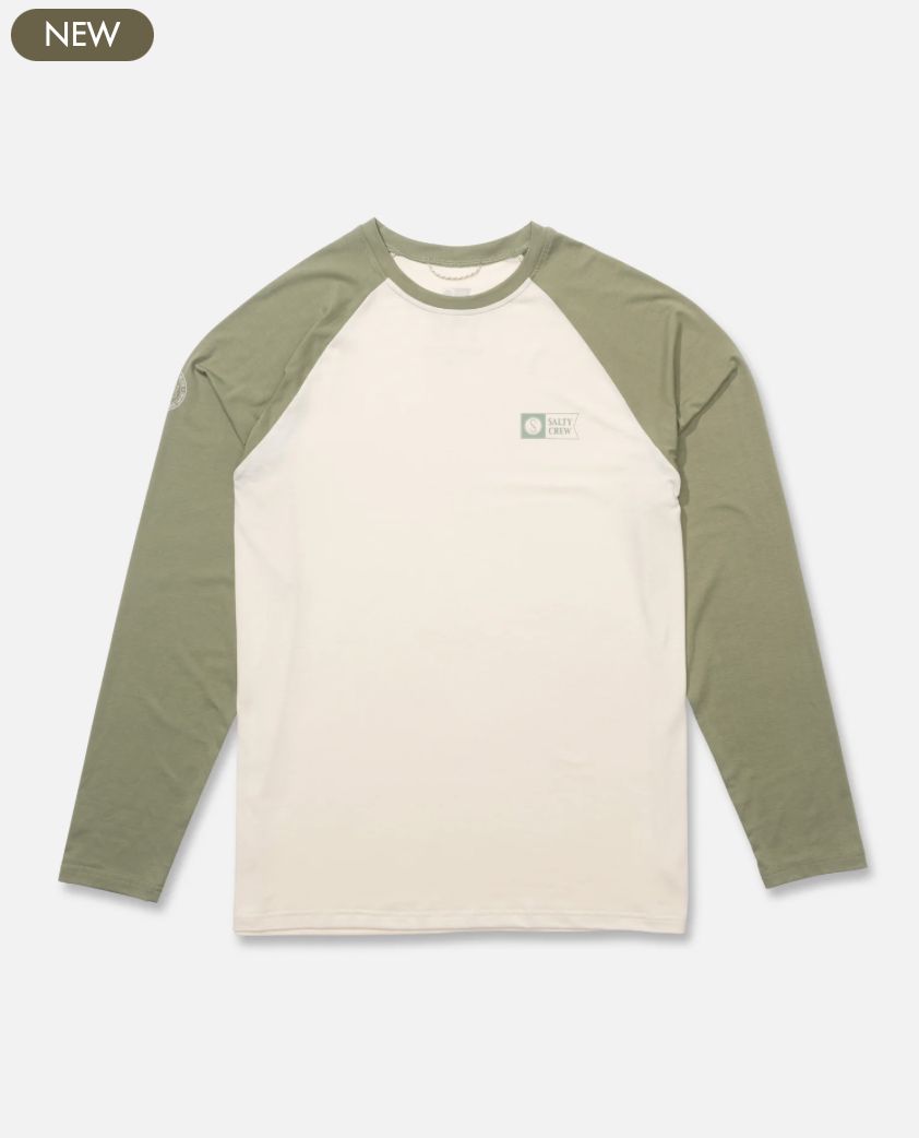 Salty Crew Mariner Lite Long Sleeve Sunshirt - Birch