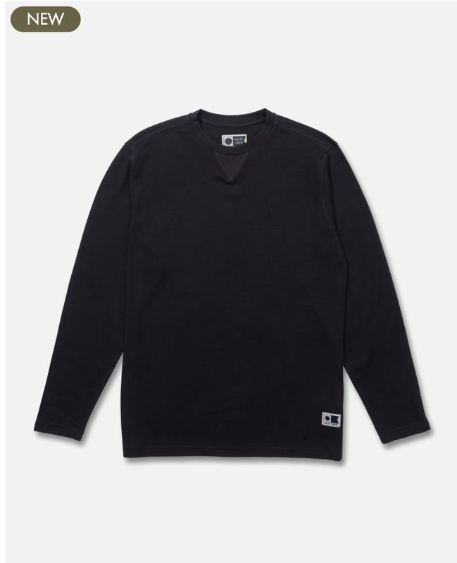 Salty Crew Cast Off Long Sleeve Thermal - Black