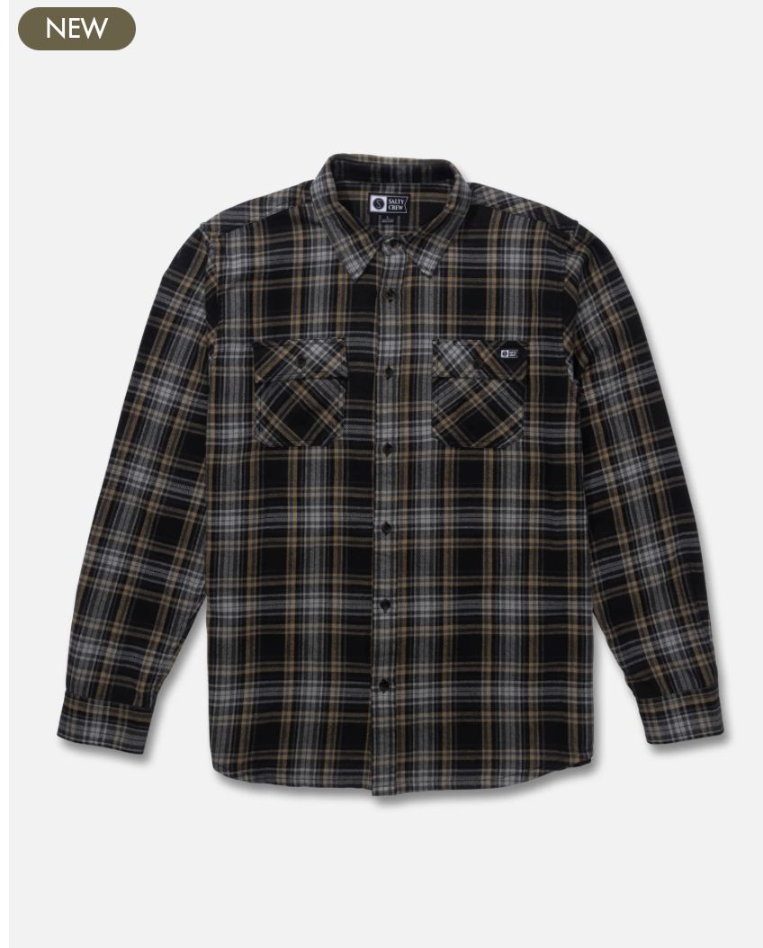 Salty Crew Daybreak Flannel - Phantom