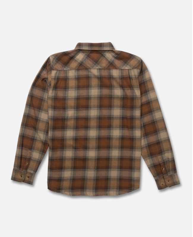 Salty Crew Daybreak Flannel - Friar Brown
