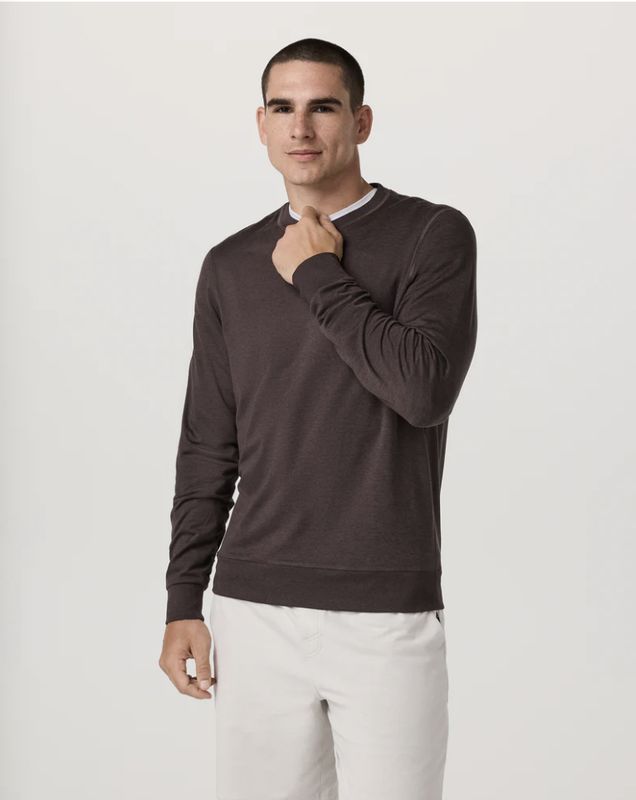 Vuori Ponto Performance Crew Sangria