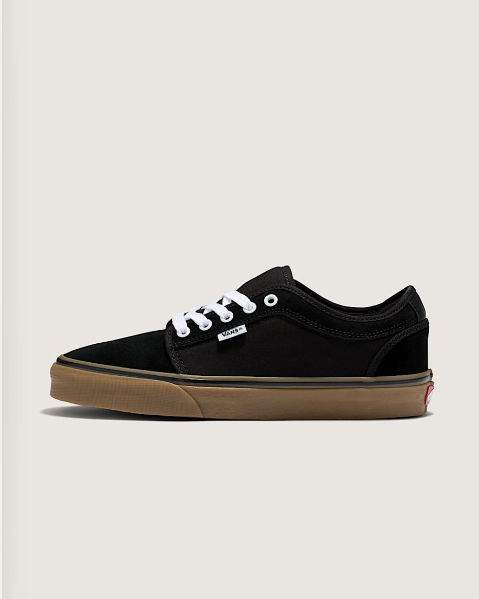 Vans Skate Chukka Low Shoe Black Black Gum
