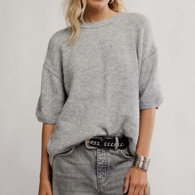 Free People Margot Sweater Grey
