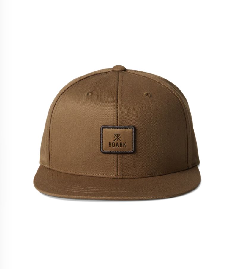 Roark Safecamp Snapback Hat Dark Khaki