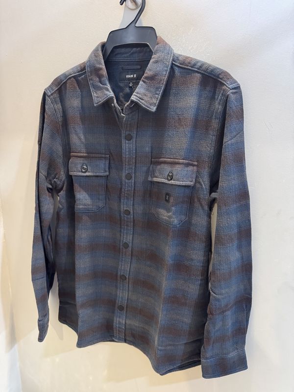 Roark Nordsman Cotton Flannel Dark Burgundy