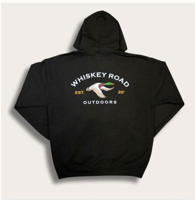Whiskey Rd THE DUCKMAN HOODIE Brown