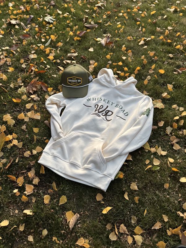 Whiskey Rd OFF-WHITE GOLDEN SUMMIT HOODIE