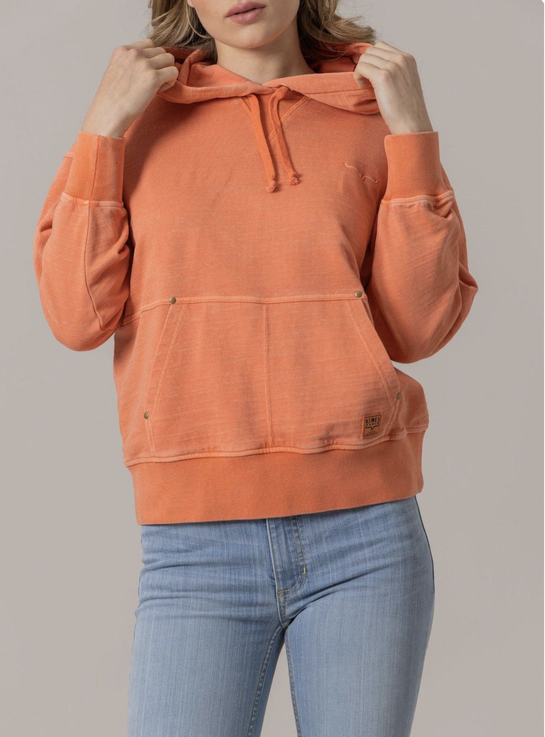 Kimes TESS WESTERN HOODIE Orange